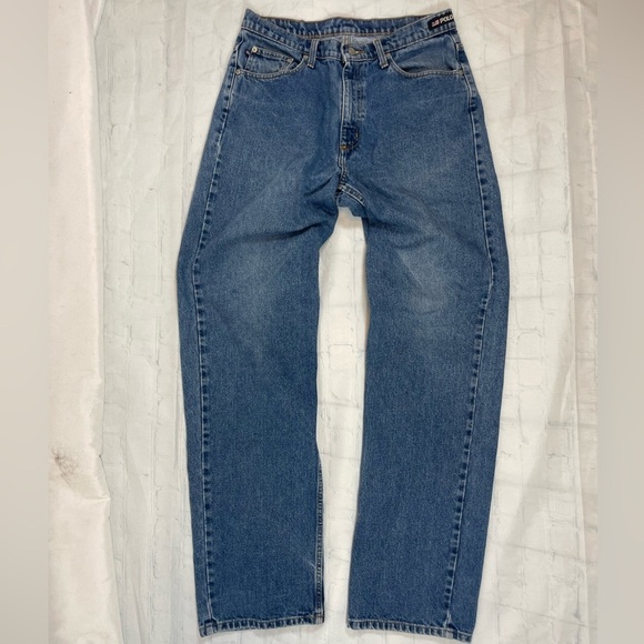 Polo Ralph Lauren men’s loose fit 67 blue jeans denim 32 x 34 classic 90’s Y2K - Picture 2 of 15